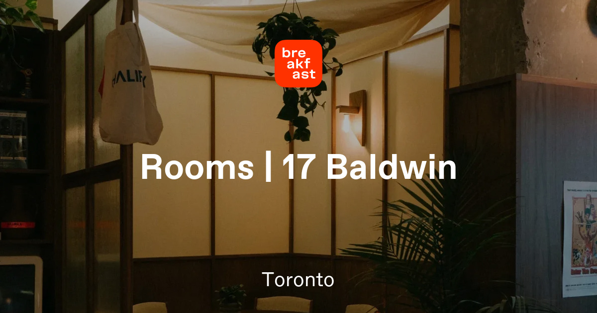 Rooms Coffee — The Breakfast place in Toronto